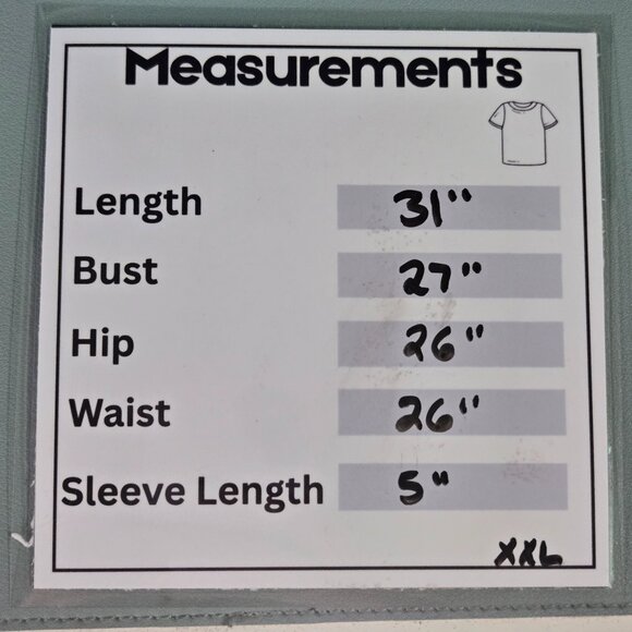 NWT Amazon Essentials Black Women's Relaxed-Fit Crewneck T-Shirt - Size XXLarge - Picture 5 of 5